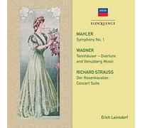 Leinsdorf, Erich - Mahler: Sinfonie Nr. 1 / Wagner: Tannhäuser-Ouvertüre / Strauss: Rosenkavalier-Suite