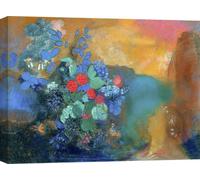 Leinwandbilder - Odilon Redon, Ophélie parmi les fleurs - 120x90 cm