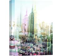 Leinwandbilder - Peter Berry, Empire State Building Multiexposure I - 70x50 cm