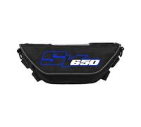 LEIOSHOP Moto Sac de Voyage Anti-poussière et étanche pour SV650 SV 650 Sacoche De Rangement pour Guidon Moto, Étanche Et Anti-poussière, Navigation(FF-F)