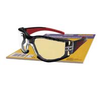 Leipold Doehle Red Vision 26793SB Lunettes de protection noir, rouge EN 166-1 DIN 166-1