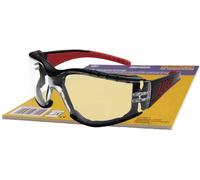 Leipold Doehle Red Vision 26793SB Lunettes de protection noir, rouge