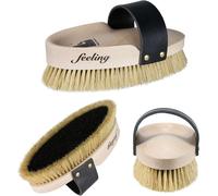 Leistner Brosse de pansage Feeling - différentes tailles brosse à pelage ergonomique 190 x 85 mm
