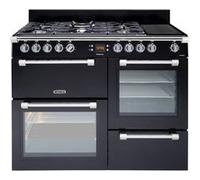 Leisure Cookmaster CK110F324K Cuisinière (four à deux étages) pose libre largeur : 110 cm profondeur : 60 cm hauteur : 90 cm…