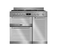 Leisure CUISINEMASTER PRO 100CM GAZ ET VITRO INOX - PR100F560X