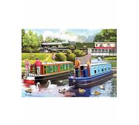 Ravensburger Puzzle Leisure Days No.10 Day on the Canal – 1000 pièces – dès 12 ans