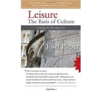 Leisure: The Basis Of Culture