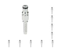Leisurealeaneag Lot de 10 adaptateurs de nettoyeur haute pression pour tuyau de lavage de voiture Bort