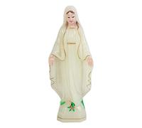 Leisurealeaneag Statuette Vierge Marie Statuette Décoration Lumineuse 10 cm