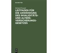 Leitfaden Für Die Anwendung Des Invaliditäts- Und Altersversicherungsgesetzes