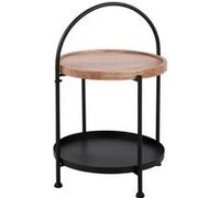 - Bout de canapé en métal et manguier Tray