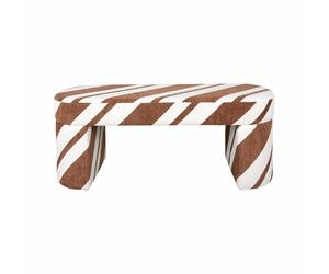 Leitmotiv Canapé Argaciado - Marron foncé - 101 x 101 x 43 cm