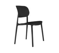 Leitmotiv - Chaise design Cheer - Noir