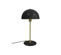 Leitmotiv Lampe de table Bonnet en métal noir, 20x20x39cm