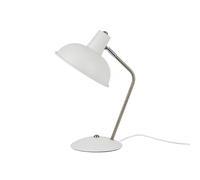 Leitmotiv Lampe de table Hood Matte Fer Blanc, hauteur 37,5cm et Ø19,5cm
