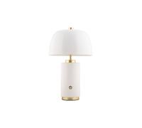 LEITMOTIV Lampe de table LED FREYA Iron White blanc
