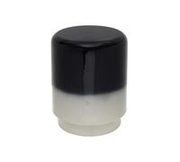 Leitmotiv Table d'appoint Borrar - Gris - 35x35x45cm - Ronde - Métal - Petite table - Table basse - Table de chevet - Table de canapé - Convient pour le salon et la chambre à coucher