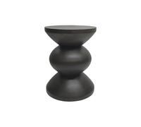 Leitmotiv Table d'appoint Destello - Naturel - 35x35x45cm - Ronde - Bois - Petite table - Table basse - Table de chevet - Table de canapé - Convient pour le salon et la chambre à coucher