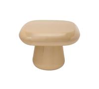 Leitmotiv Table d'appoint Roca - Marron - 49x49x36cm - Carré - Métal - Petite table - Table basse - Table de chevet - Table de canapé - Convient pour le salon et la chambre à coucher