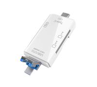Leitor de Cartão OTG SD TF Tipo C Micro-Sd para USB Otg Adaptador 6 em 1 2.0 Flash Drive A