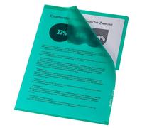 LEITZ 100 pochettes transparentes 4000-00-55 DIN A4 vert grainé 0,13 mm