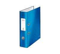 Leitz - 10050036 - Classeur à levier en carton - Format A4 - 600 feuilles - Etiquette 110 mm - Lot de 1 - Bleu