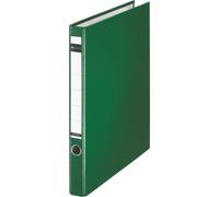 Leitz 1014-00-55 1014 Classeur à anneaux, A4, PP, 2 anneaux, 35 mm, vert