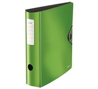 Leitz Classeur à levier 10471050 – Polyfoam 180° Active Solid, dos courbé 82 mm, A4 vert