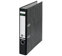 Leitz - 10505095 - Classeur à levier en carton - Format A4 - 350 feuilles - Dos de 50 mm - Etiquette 190 mm - Lot de 1 - Noir