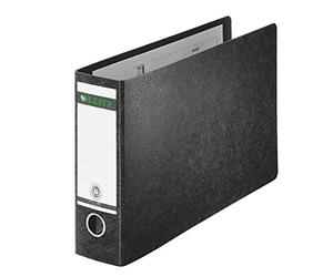 Leitz 10740000 Classeur en carton dur 180° pour format A4 orientation paysage (Noir) (Import Allemagne)