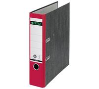 Leitz 10805025 Classeur à levier Format A4 Capacité 350 feuilles Rouge