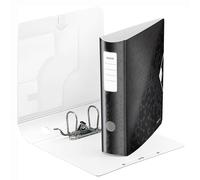 Leitz 1106-00-95 1106 Classeur Active WOW A4 - 80 mm, noir métallisé