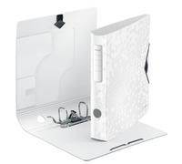 Leitz 1107-00-01 1106 Classeur Active WOW A4 - 60 mm, blanc métallisé