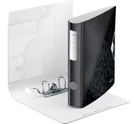 Leitz 1107-00-95 1106 Classeur Active WOW A4 - 60 mm, noir métallisé