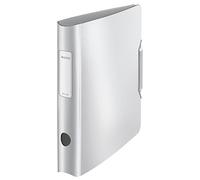 Leitz ordner active style, 180 grad, 60 mm, arktik-weiá din a4, runder rcken, aus pp, gebrstete oberflche, innen silber, mit au G