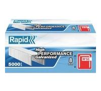 Leitz 11857050 rapid agrafes 53 8 mm acier enduit zinc lot de 5000 G