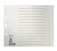 Leitz 1224 Répertoire DIN A4, extra-large blanc Papier satiné gris 15 onglets 12240085