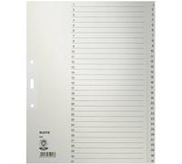 Leitz 1231 Répertoire DIN A4, extra-large 1-31 Papier satiné gris 31 onglets 12310085