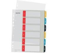 Leitz 12460000 intercalaire de classement Onglet avec index numérique Polypropylène (PP) G