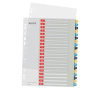 Leitz 12490000 Intercalaire De Classement Onglet Avec Index Numérique Polypropylène (Pp)