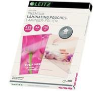 Leitz - 125 microns 100 - transparent brillant - 216 x 303 mm pochettes plastifiées