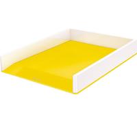 LEITZ 1264395 LEITZ Briefablage WOW Duo Colour, A4, Polystyrol, gelb