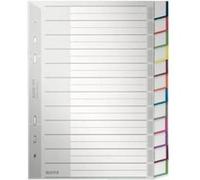 Leitz 12750000 trieur blanko a5 12 onglets en polypropylène (gris) G