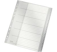 Leitz 1281 Répertoire DIN A4, extra-large 1-31 polypropylène gris 31 onglets 12810000