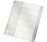 Leitz 1281 Répertoire DIN A4, extra-large 1-31 polypropylène gris 31 onglets