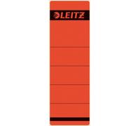 Leitz 1642-00-25 1642 Rückenschilder - Papier, kurz/breit, 10 Stück, rot