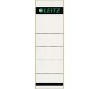 Leitz 1642-10-85 1642 Rückenschilder - Papier, kurz/breit, 100 Stück, hellgrau