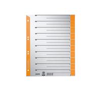 Leitz 1652-00-45 1652 Dividers A4 Pack of 100 Orange