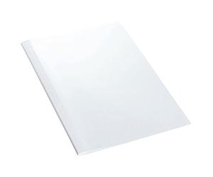 Leitz 177158 - Lot de 100 Chemises à Reliure Thermique A4 1,5mm avec Dos 1,5mm - Blanc