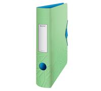 Leitz 180° Active Urban Chic A4 Lever Arch File, Green, Curved Spine 65mm Width,